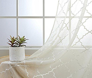 Luxury sheer drapes interior