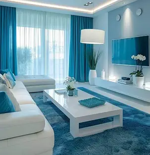 Modern dining curtains