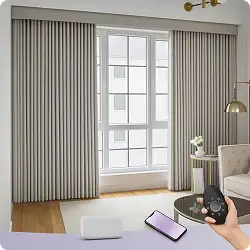 Motorized curtains