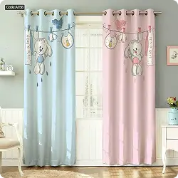 Cartoon kids curtains