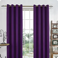 Purple curtains Dubai