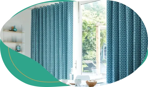 Wave Design Curtains