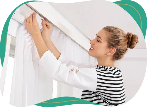 Elite Curtain Installation Service Dubai