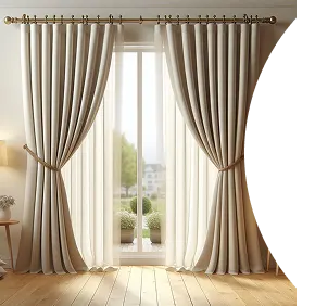 Living room curtains Dubai