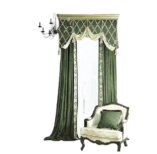 Elite Quality Living Room Curtains Dubai