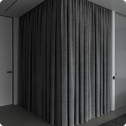Charcoal Soundproof Curtain