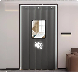 Grey Soundproof Door