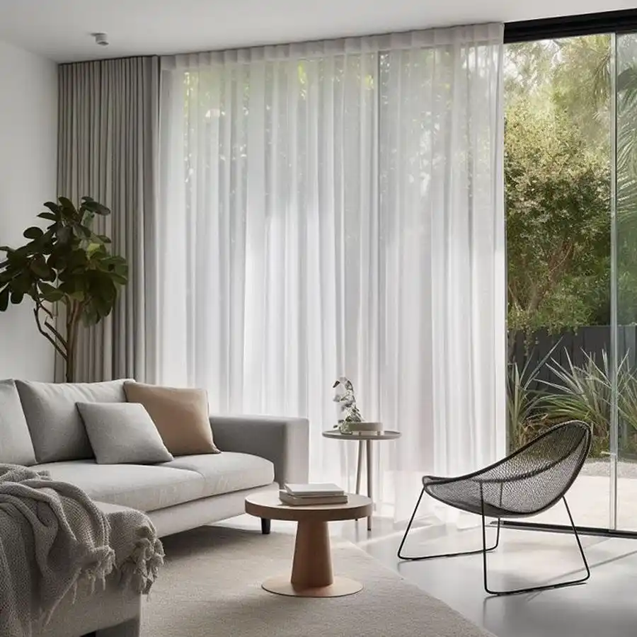 Sheer Curtain for Living Room