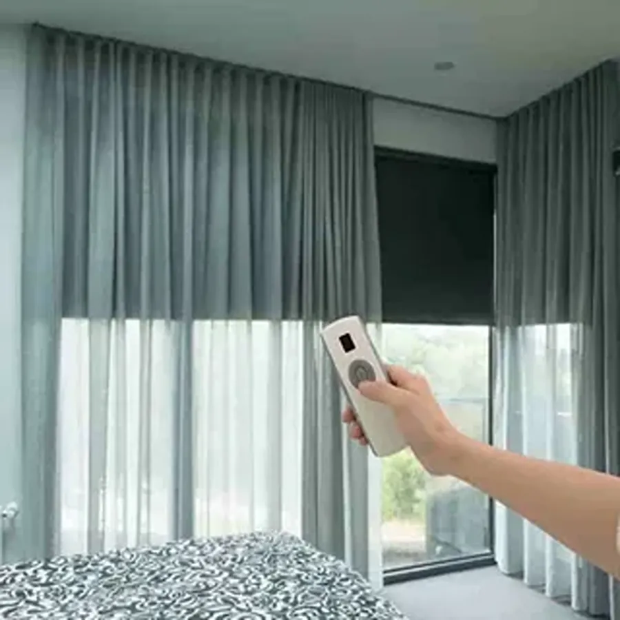 Sheer Motorized Curtains