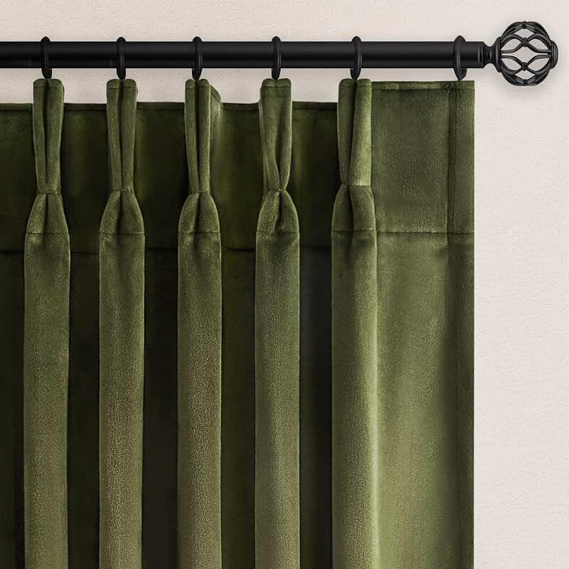 Pinch Pleat Blackout Curtains