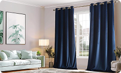 Blackout Velvet Curtains