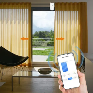 Mobile App Control curtains